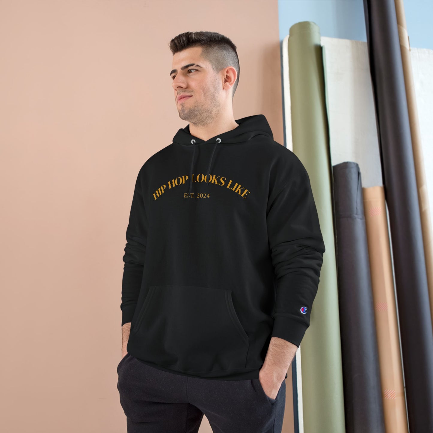 Hip Hop Looks Like Hooded Sweatshirt, Trendy Unisex Hoodie, Streetwear Gift, Casual Wear, Urban Fashion, Perfect for Music Lovers