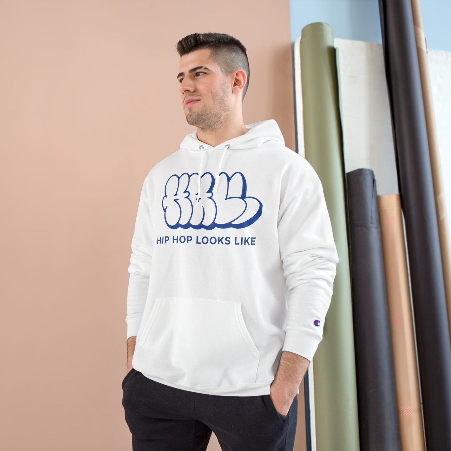 HIP HOP LOOKS LIKE Hooded Sweatshirt, Trendy Unisex Hoodie, Streetwear Gift, Casual Wear, Urban Fashion, Perfect for Music Lovers