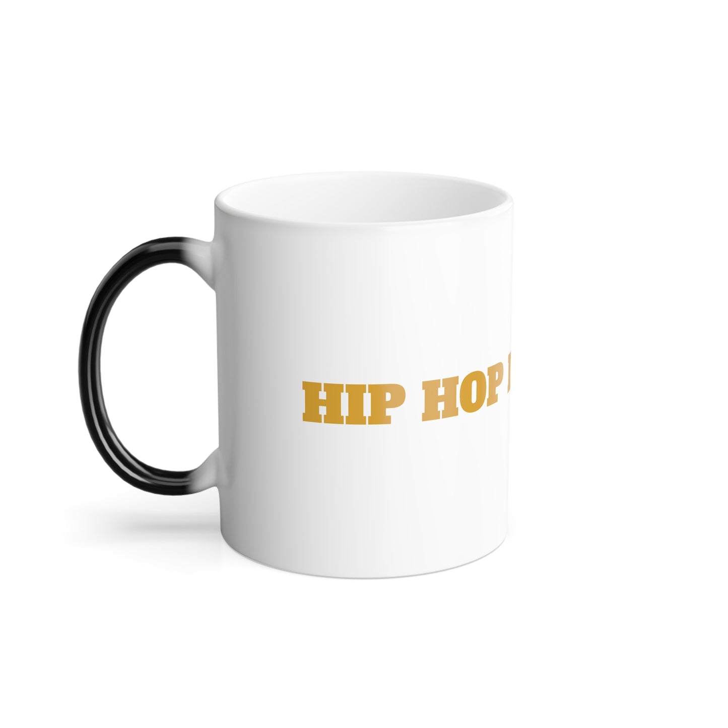 Hip Hop Looks Like Color Morphing Mug - Perfect Gift for Coffee Lovers, Unique Heat Sensitive Cup, Fun Drinkware for Home and Office, Birthday Gift Idea