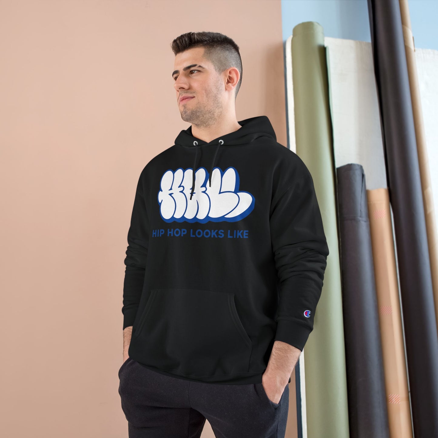 HIP HOP LOOKS LIKE Hooded Sweatshirt, Trendy Unisex Hoodie, Streetwear Gift, Casual Wear, Urban Fashion, Perfect for Music Lovers