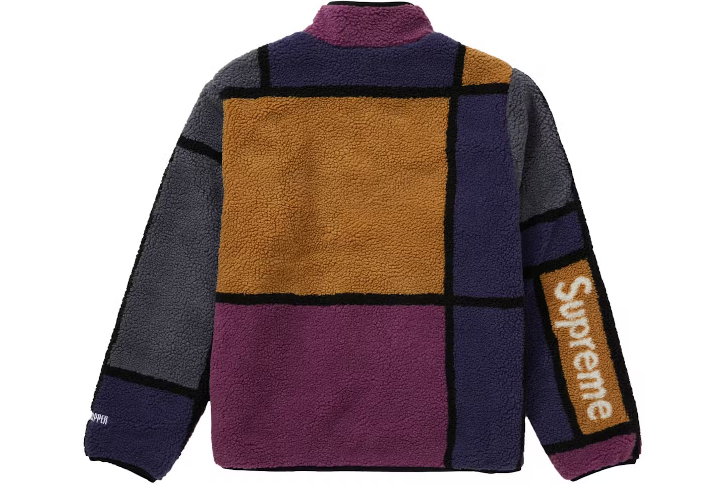 20FW /Supreme Reversible Colorblocked Fleece Jacket フリース Supreme Reversible Colorblocked Fleece Jacket (FW20) - $238